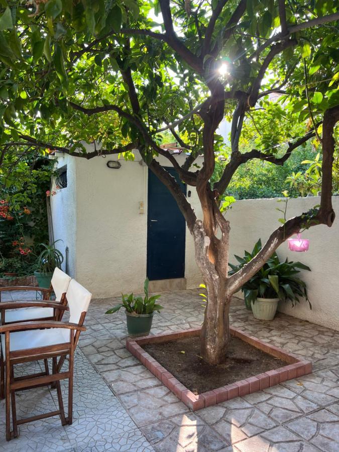 Cosy Guesthouse-Souterrain With Garden In City Center Corinth Exteriör bild